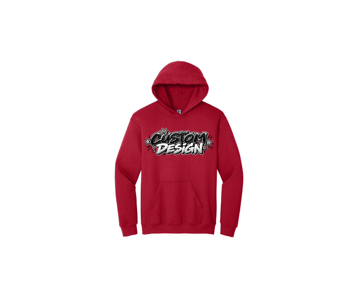 Custom Design Red Hoodie