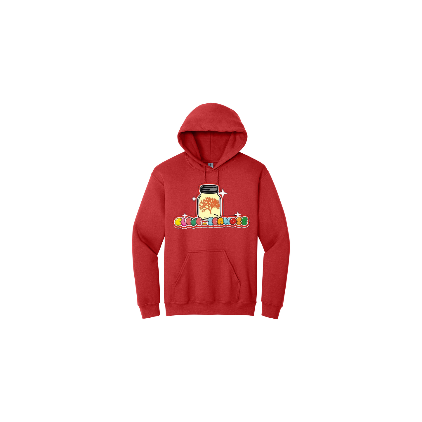 Your Logo Red Hoodie