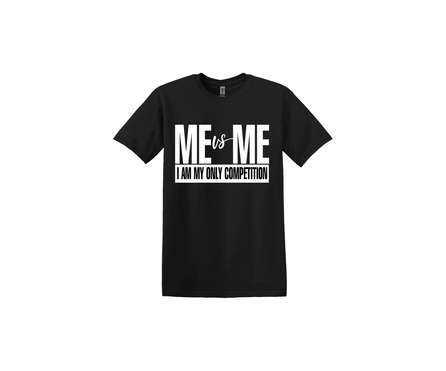 Me vs Me Black T-Shirt
