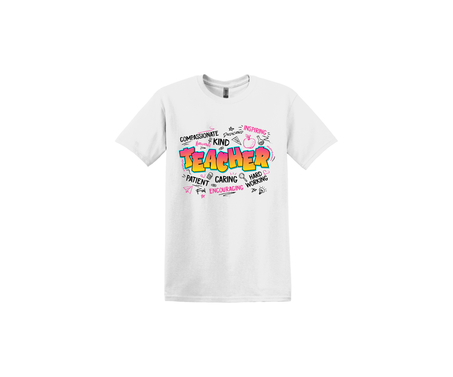 Teacher White T-Shirt