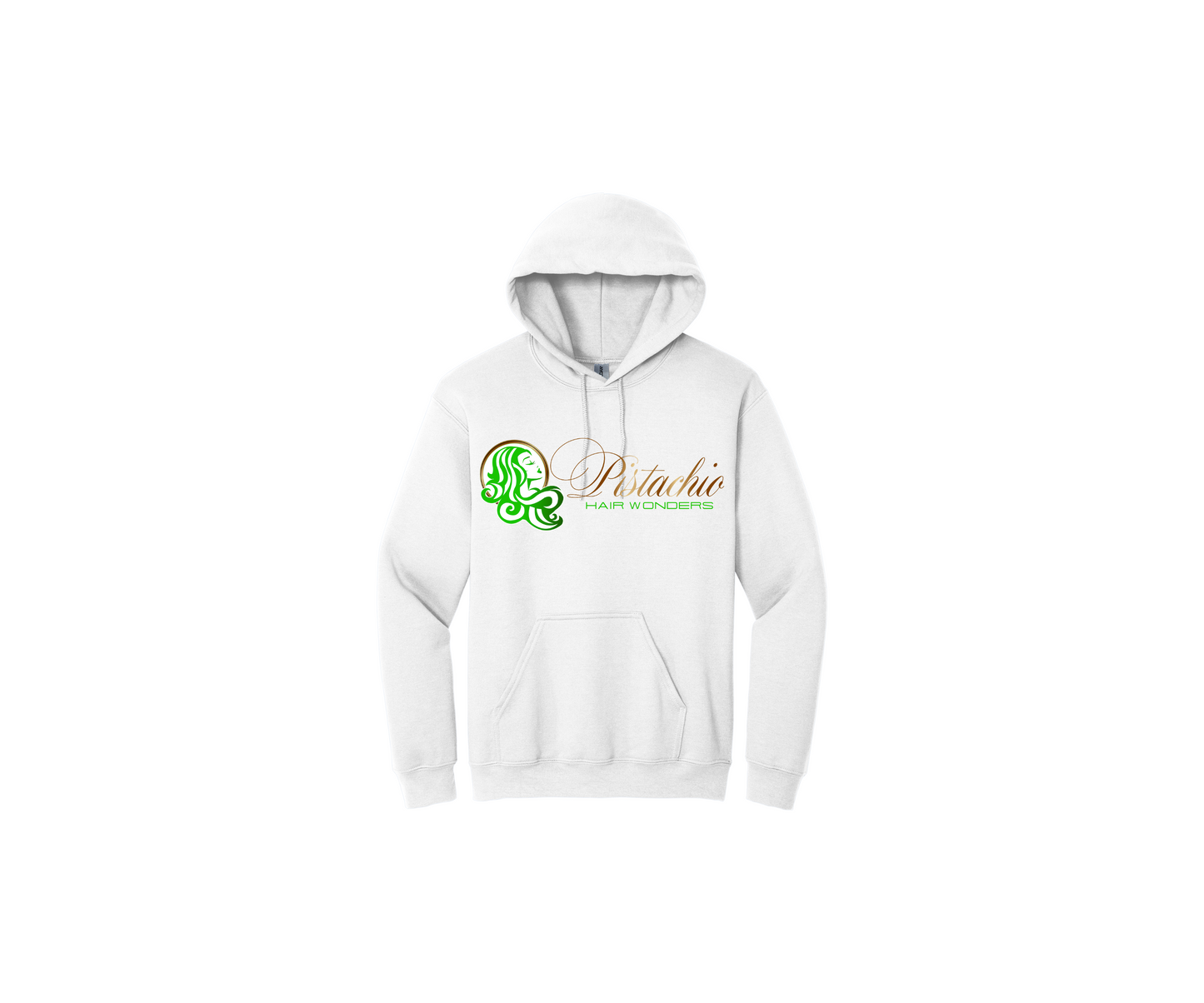 Your Logo White Hoodie