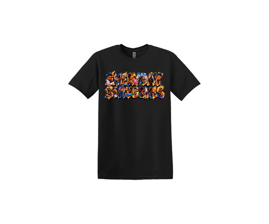 Everyday Struggles Black T-Shirt