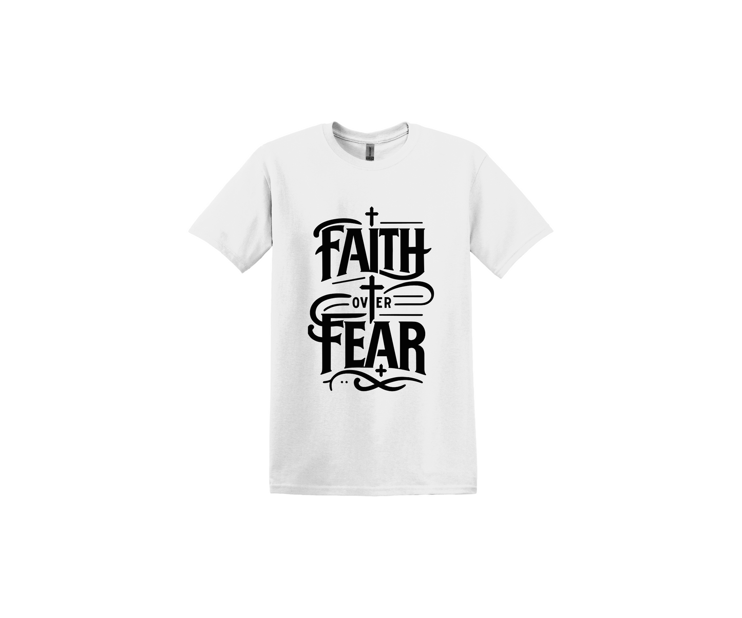 Faith Over Fear White T-Shirt
