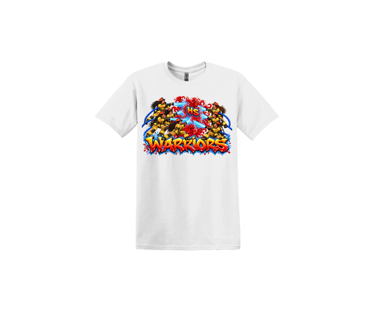 HS Warriors White T-Shirt